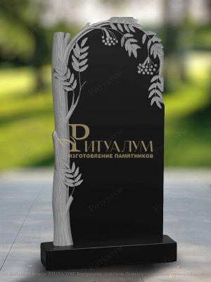 Памятник из гранита Рябина 1 — ritualum.ru Памятник из гранита Рябина 1 — ritualum.ru