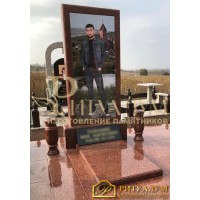 Красные памятники на могилу в Новомышастовской Красные памятники на могилу в Новомышастовской